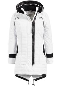 Khujo, Damen Mantel, Schwarz / Weiß