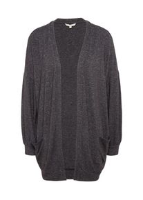 Tom Tailor Denim, Damen Cardigan, Dunkelgrau