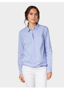 Tom Tailor, Damen Blusen & Shirts Bluse mit Karomuster, Blau