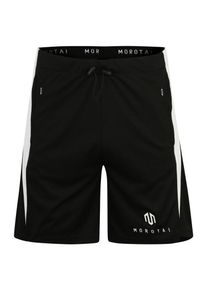 MOROTAI, Herren Sporthose 'Tech Shorts', Schwarz / Wei&szlig;
