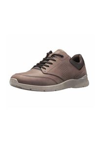 Ecco, Herren Schnürschuhe, Hellbeige / Rauchgrau