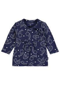 Noppies, Mädchen Kleid 'Roscoe', Marine / Weiß