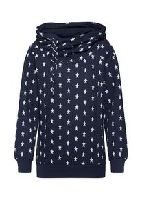 Only, Damen Pullover, Nachtblau / Wei&szlig;