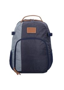 Samsonite, Damen Rucksack 'Rewind Natural' 45 cm, Rauchblau / Ultramarinblau / Braun