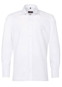 Eterna, Herren Langarm Hemd MODERN FIT, Weiß