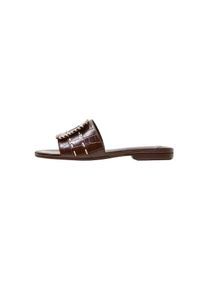 Violeta by Mango, Damen Sandaletten 'Marina', Beige / Braun