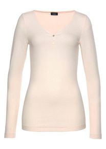 Vivance, Damen Langarmshirt, Beige / Rosa
