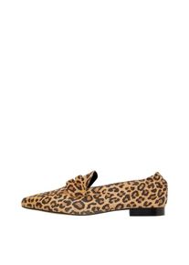 Bianco, Damen Halbschuhe 'ALLIE', Hellbraun / Schwarz