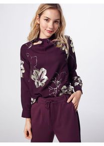 Dorothy Perkins, Damen Bluse 'AS FOIL TOP', Burgunder