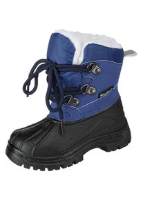 Playshoes, M&auml;dchen Winterstiefel, Blau / Schwarz