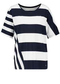 Gerry Weber, Damen T-Shirt, Blau / Wei&szlig;