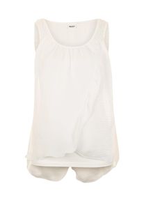 Object, Damen Chiffon-Top 'Objsunke', Offwhite