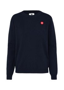 Wood Wood, Damen Pullover 'Ava crewneck', Navy