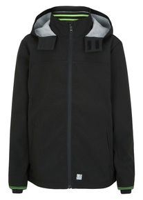 s.Oliver Junior, Softshelljacke, Limette / Schwarz