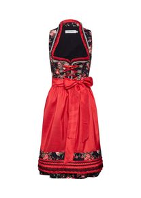 MONDKINI, Damen Kleid, Rot / Schwarz