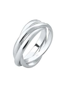 Elli, Damen Ring 'Wickelring', Silber