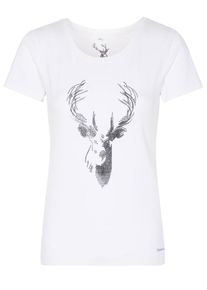 Spieth & Wensky SPIETH & WENSKY, Damen T-Shirt "Heli", Wei&szlig;