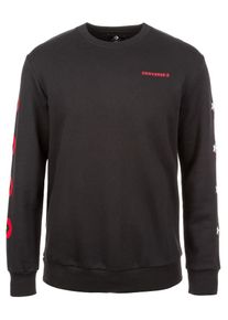 Converse, Herren Sweatshirt 'Star Chevron', Rot / Schwarz / Wei&szlig;