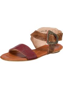 Think!, Damen Sandalen 'Bussal', Braun / Rostbraun / Karminrot