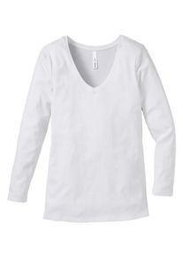 sheego Casual, Damen Shirt, Weiß
