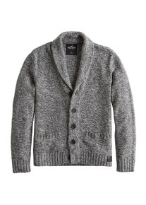 Hollister, Herren Strickjacke, Grau