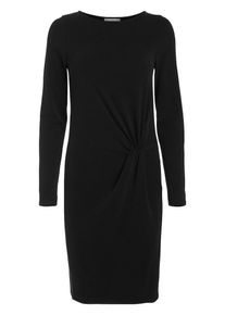 Pieces, Damen Langärmeliges Kleid, Schwarz