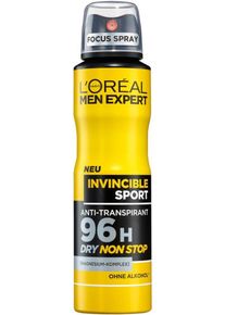 L'Oréal L'Oréal Paris Men Expert, Herren 'Invincible Sport', Deo-Spray, Gelb / Schwarz