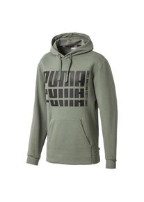 Puma, Herren Hoodie 'Rebel Bold', Pastellgrün / Schwarz