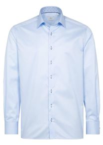 Eterna, Herren Langarm Hemd COMFORT FIT, Blau