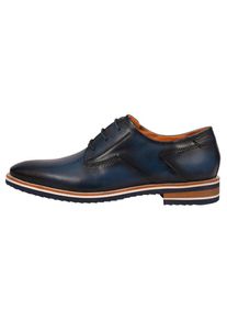 Daniel Hechter, Herren Schnürschuh 'Rolande Light', Dunkelblau / Cognac / Weiß