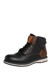 Tom Tailor, Herren Schnürstiefel, Braun / Schwarz