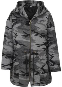Urban Classics Curvy, Damen Jacke, Anthrazit