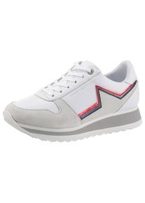 Tommy Hilfiger, Damen Sneaker, Flieder / Schwarz / Weiß