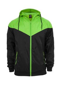 Urban Classics, Herren Windrunner 'Arrow', Gr&uuml;n / Schwarz