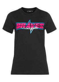 Diesel, Damen Diesel T-Shirt 'Sily', Schwarz