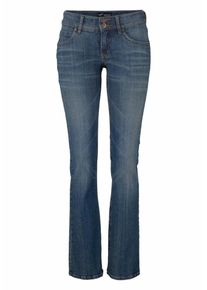 Arizona, Damen Bootcut-Jeans, Blue Denim
