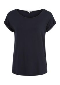 Mbym, Damen Basic-Shirt 'Nisha', Dunkelblau