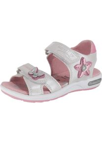 Superfit, M&auml;dchen Sandalen 'EMILY', Hellgrau / Ros&eacute;