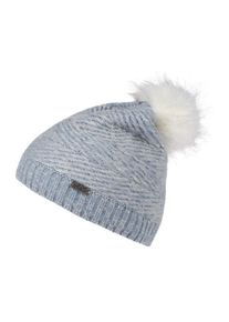 Chillouts, Damen Strickmütze 'Colette', Blau / Weiß