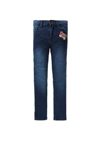MyToys-COLLECTION, Mädchen Jeans, Dunkelblau / Safran / Pink