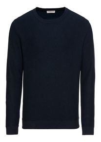 Selected Homme, Herren Pullover 'SLHNEWJEFF CREW NECK W', Dunkelblau