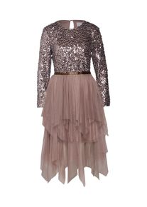 Vila, Damen Kleid, Dunkelbeige