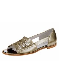 Heine, Damen Ballerina, Gold