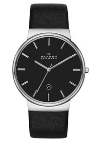 Skagen, Herren uhr 'SKW6104', Schwarz / Silber