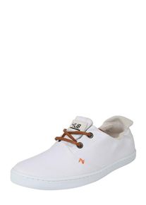Hub, Damen Sneaker 'Kyoto waxed canvas', Wei&szlig;