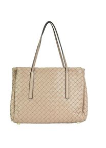 Abro, Damen Piuma Schultertasche, Hellbraun