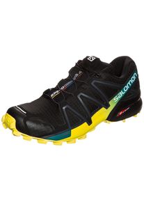 Salomon, Herren Laufschuh 'Speedcross 4 Trail', Gelb / Smaragd / Schwarz