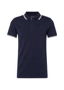 Tom Tailor Denim, Herren Poloshirt, Marine / Weiß