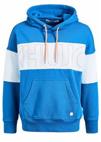 Khujo, Damen Sweatshirt 'Heather', Camel / Blau / Wei&szlig;