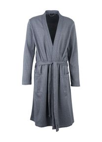 Schiesser, Herren Bademantel, Taubenblau